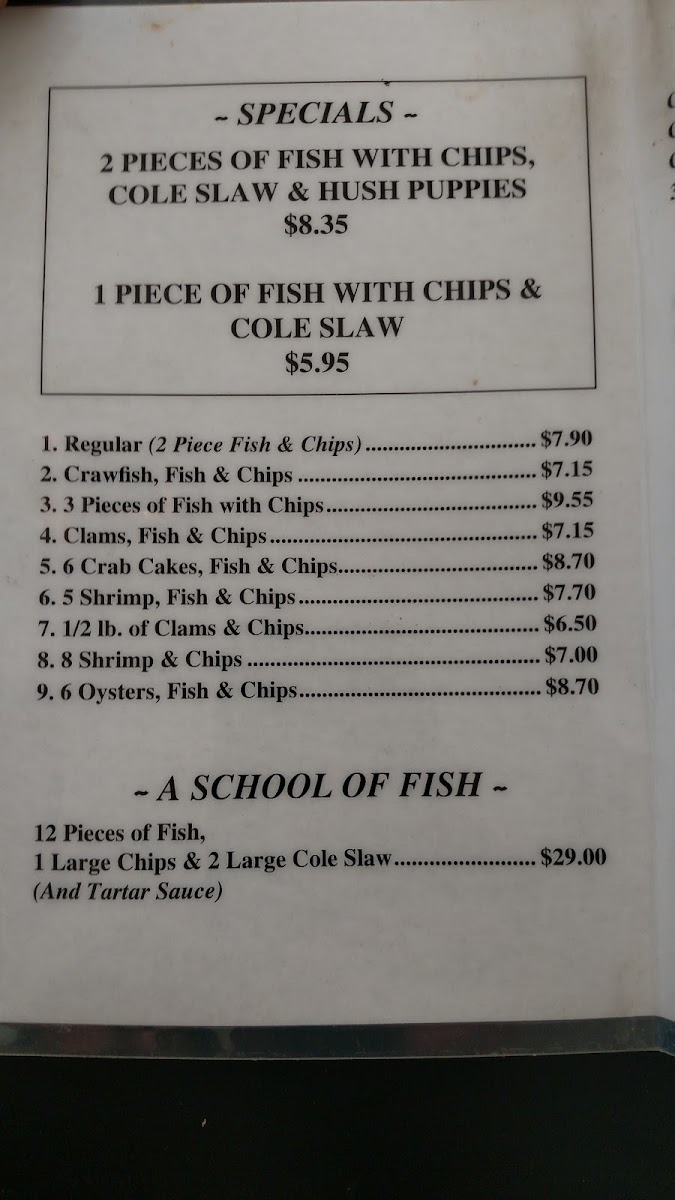 Menu London Fish & Chips-4